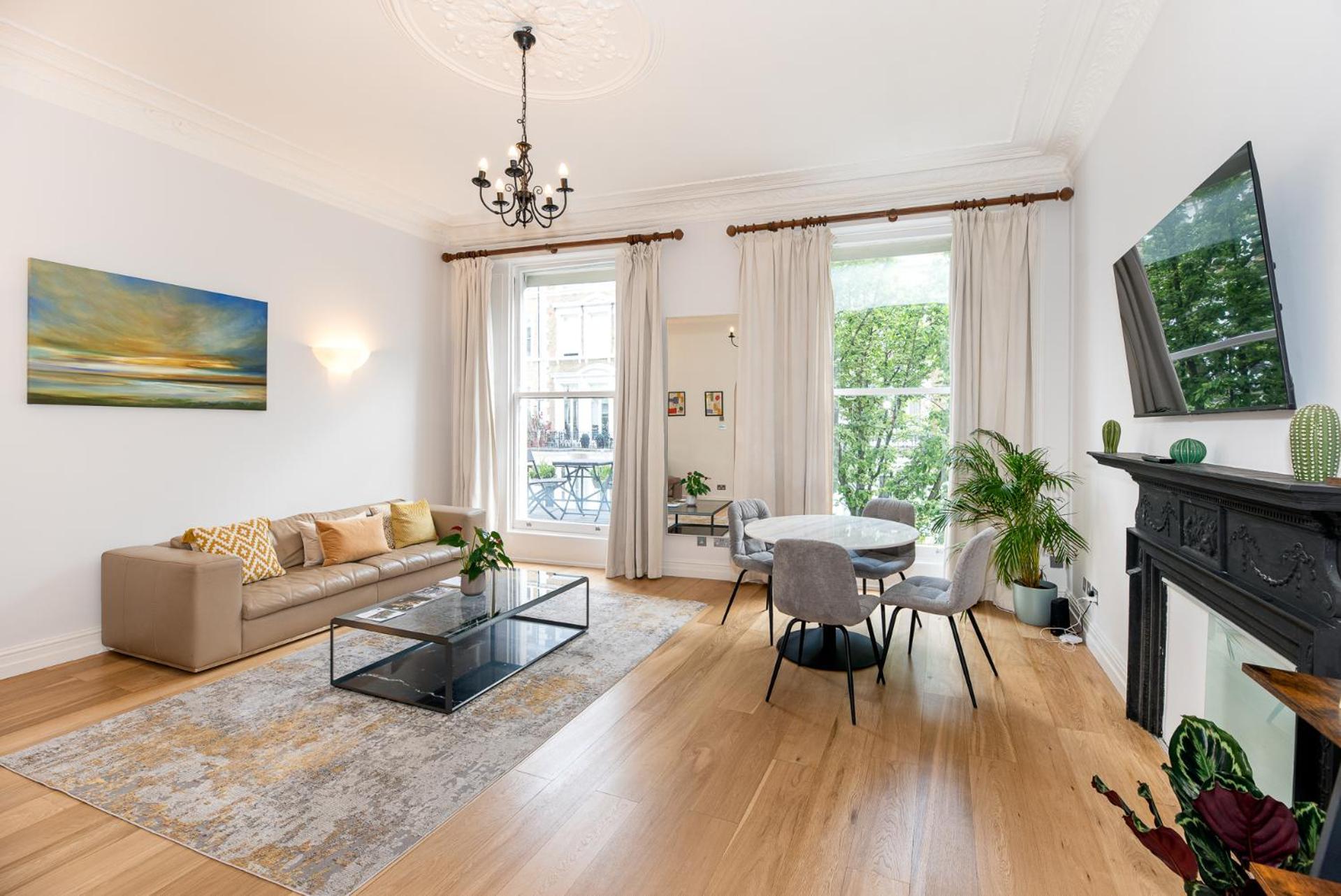 2-Bedroom Victorian Apartment In Kensington Londra Dış mekan fotoğraf